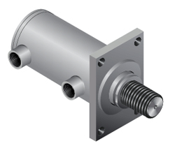 Front Rectangular Flange Mounting