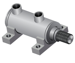 Front Rectangular Flange Mounting